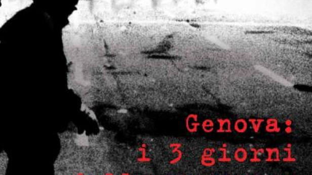 Das Filmplakat für „The Summit“ zeigt eine Demonstration in Genua.