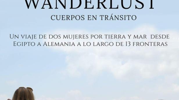 Das Filmplakat für „Wanderlust“ zeigt zwei Frauen, die auf eine weite Landschaft blicken.