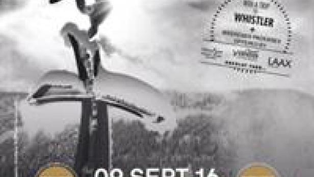 Ein Werbeplakat für die „/fterForever“-Snowboard-Film-Premiere-Tour.