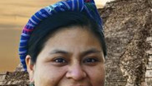 Rigoberta Menchú daughter of the Mayas