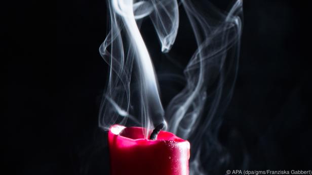 Eine hochwertige Kerze sollte nicht tropfen oder sichtbar rußen