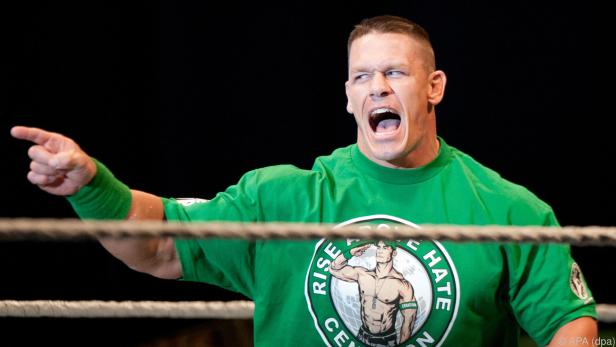 US-Wrestler John Cena im Ring