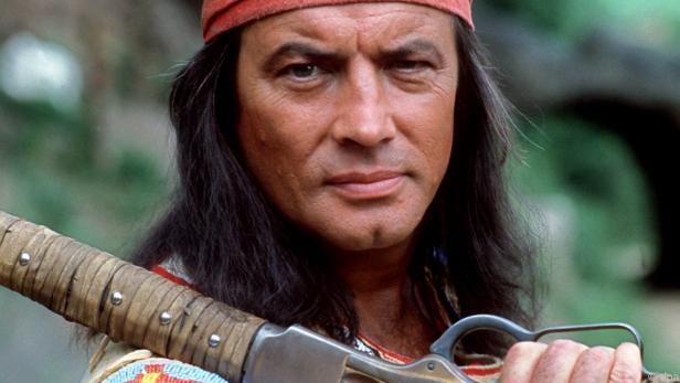 Pierre Brice in seiner Paraderolle als Winnetou