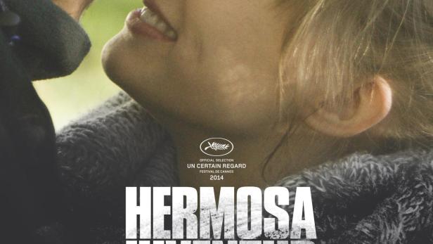 Das Filmplakat für „Hermosa Juventud“ zeigt ein junges Paar kurz vor einem Kuss.