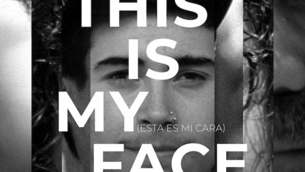Das Filmplakat für „This Is My Face“, ein Film über eine Reise mit HIV.