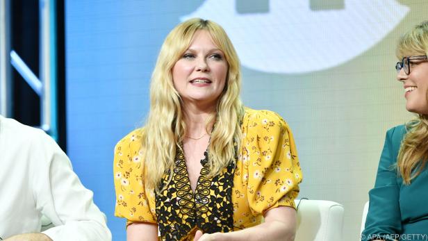 Kirsten Dunst darf sich über einen der begehrten Sterne freuen