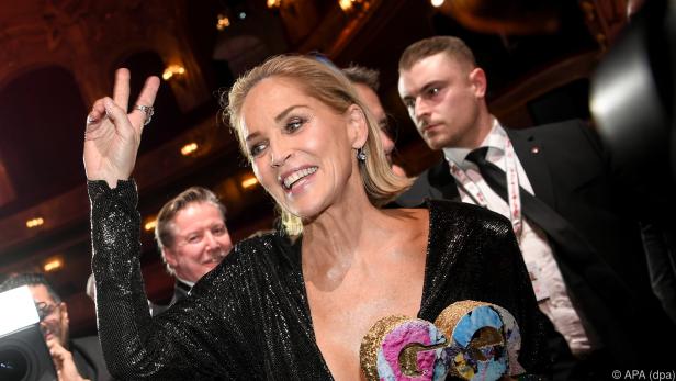 Sharon Stone ließ alle warten