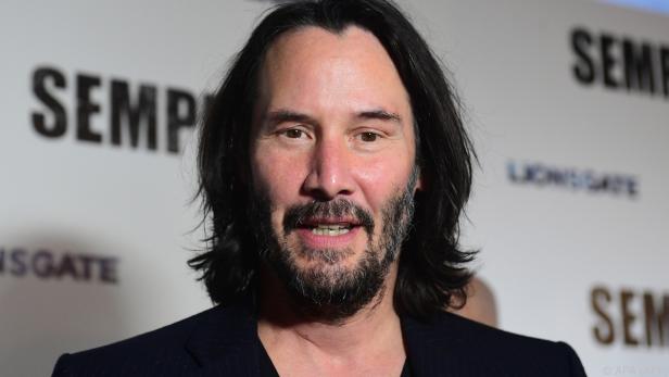 Keanu Reeves hat auch Sinn für Humor