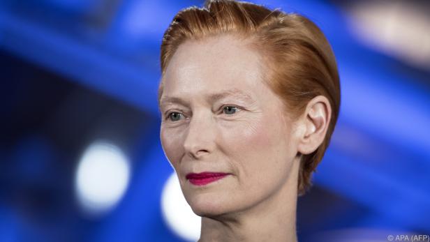 Die schottische Schauspielerin Tilda Swinton