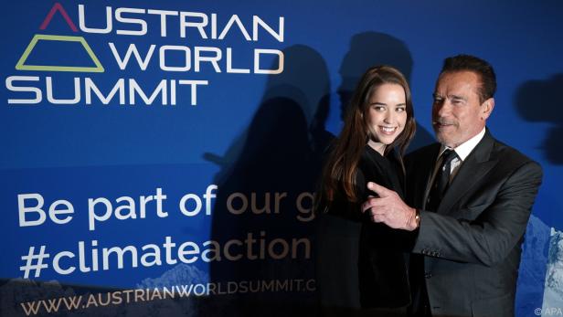 Schwarzenegger mit seiner zweitältesten Tochter Christina