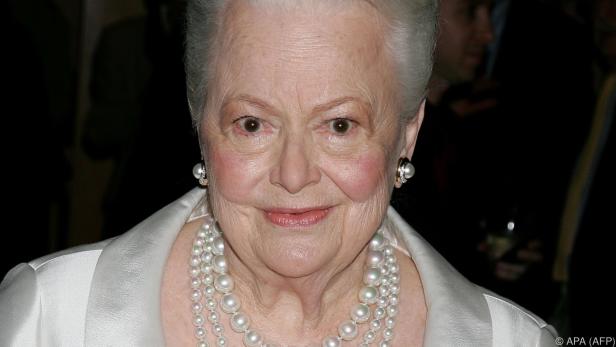 Olivia de Havilland bei einer Veranstaltung im Jahr 2006.