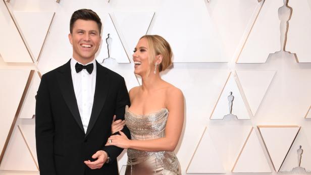Nun ein Ehepaar: Colin Jost und Scarlett Johansson