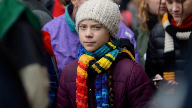 FILE PHOTO: Swedish climate activist Greta Thunberg takes part in the rally ''Europe Climate Strike'' in Brussels