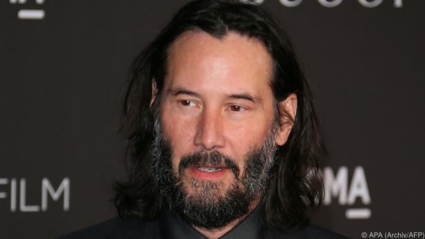 Auch Keanu Reeves war beim Party-Dreh teilweise dabei