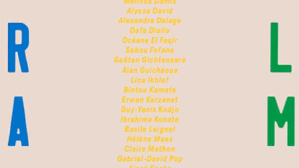 Das Filmplakat für „Un Film Dramatique“ des Locarno Film Festivals zeigt die Namen der Beteiligten.