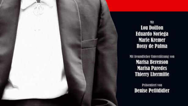 Das Filmplakat für „Gigola“ zeigt Lou Doillon in einem Herrenanzug.