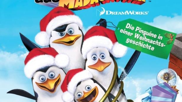 Die Madagascar Pinguine in vorweihnachtlicher Mission