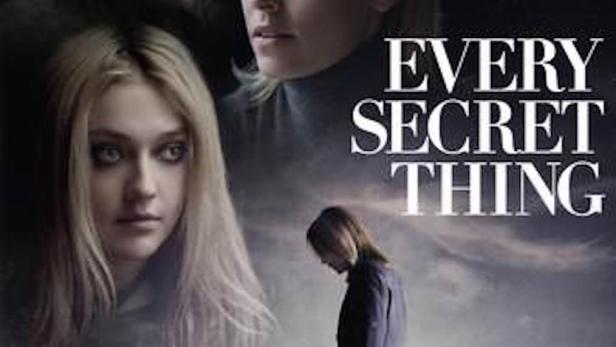 Das Filmplakat für „Every Secret Thing“ zeigt drei Frauen und einen Tatort mit Polizeiabsperrband.