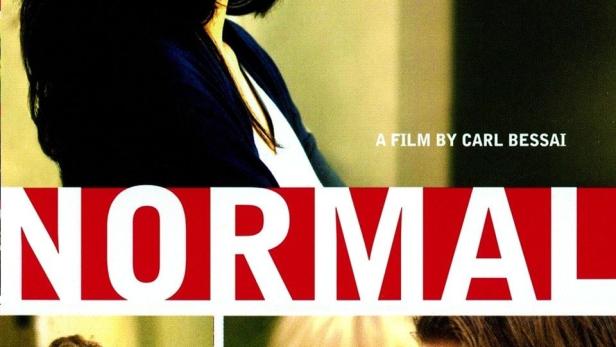 Das Filmplakat für „Normal“ mit Carrie-Anne Moss, Kevin Zegers und Callum Keith Rennie.