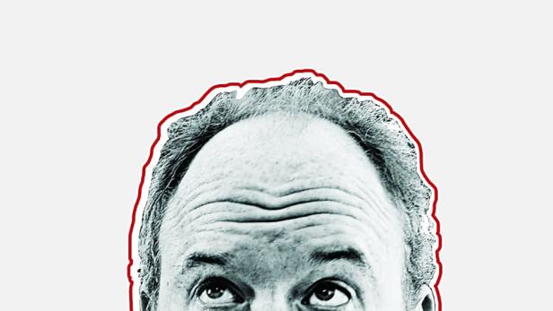 Das Poster für die Fernsehserie „Louie“ mit Louis C.K. im Vordergrund.