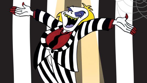 Das Cover der Zeichentrickserie „Beetlejuice“ mit der gleichnamigen Hauptfigur.