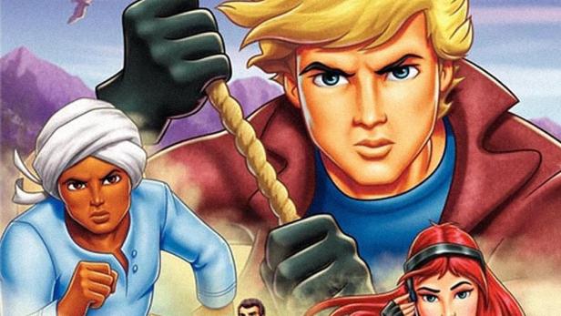Das Cover der Zeichentrickserie „Jonny Quest – The Real Adventures“ mit den Hauptfiguren.