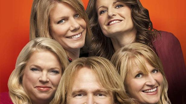 Das Poster für „Sister Wives 2“ zeigt Kody Brown mit seinen vier Frauen.