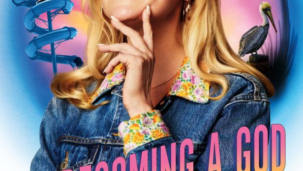 Kirsten Dunst auf dem Werbeplakat für die Serie „On Becoming a God in Central Florida“.
