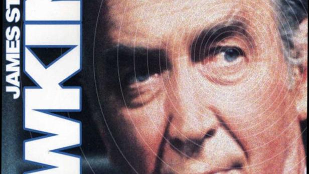 Das Filmplakat für „Hawkins“ mit James Stewart in der Hauptrolle.