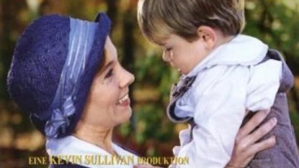 Das Cover von „Anne auf Green Gables III – Das Leben geht weiter“ zeigt Anne mit einem kleinen Kind.