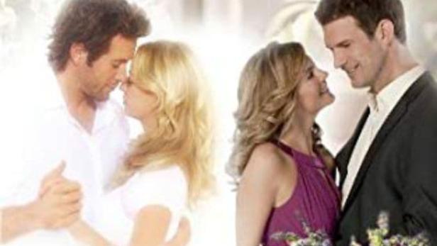 Das Cover der 3-DVD-Box „Alisa & Hanna – Folge deinem Herzen“ mit zwei Paaren.