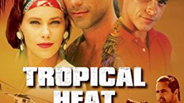 Das Filmplakat für „Tropical Heat“ zeigt Rob Stewart, Carolyn Dunn und Pedro Armendáriz.