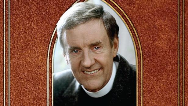 Das DVD-Cover der ersten Staffel der britischen Comedy-Serie „All in Good Faith“ mit Richard Briers.