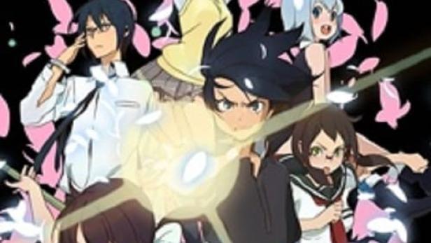 Das Gruppenbild der Charaktere aus der Anime-Serie „Yozakura Quartet“.