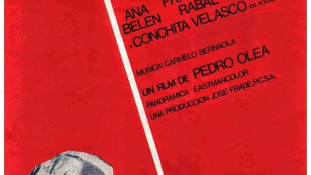 Das Filmplakat für „Tormento“ zeigt ein Paar kurz vor einem Kuss.