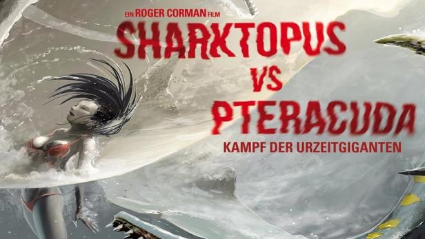 Sharktopus vs Pteracuda - Kampf der Urzeitgiganten