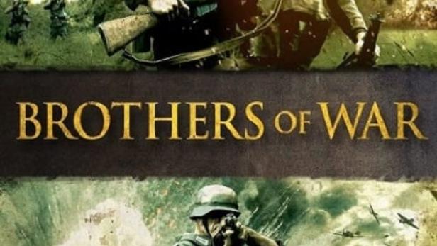 Das Filmplakat für „Brothers of War“ zeigt Soldaten im Kampf während des Zweiten Weltkriegs.