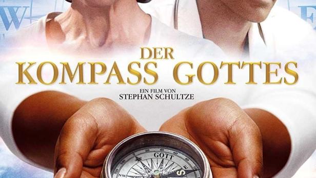 Das Filmplakat für „Der Kompass Gottes“ mit Karen Abercrombie und T.C. Stallings.