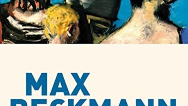 Das Filmplakat für „Max Beckmann Departure“ zeigt stilisierte Figuren in einem expressionistischen Stil.