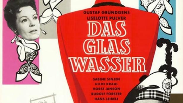 Das Glas Wasser