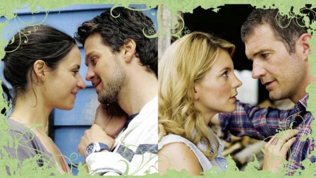 Das Cover der „Emilie Richards“-Filme „Sehnsucht nach Paradise Island“ und „Entscheidung des Herzens“.