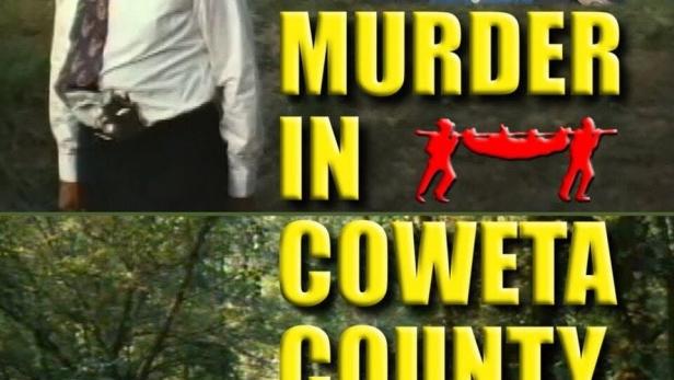 Das Filmplakat für „Mord in Coweta County“ mit Andy Griffith und Johnny Cash.