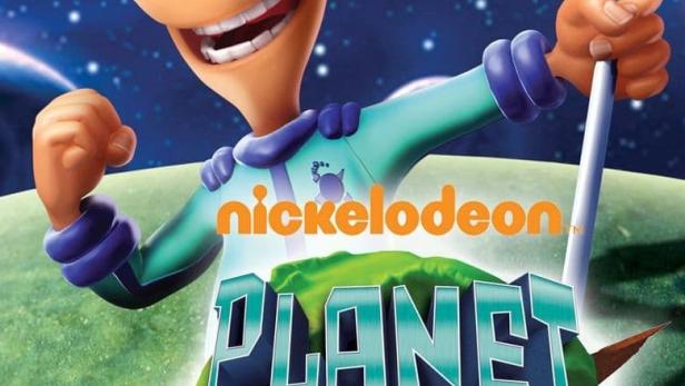 Das Filmplakat für „Planet Sheen“ zeigt die Zeichentrickfigur Sheen auf einem fernen Planeten.