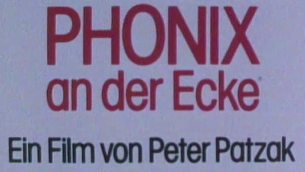 Das Filmplakat für „Phönix an der Ecke“ von Peter Patzak.