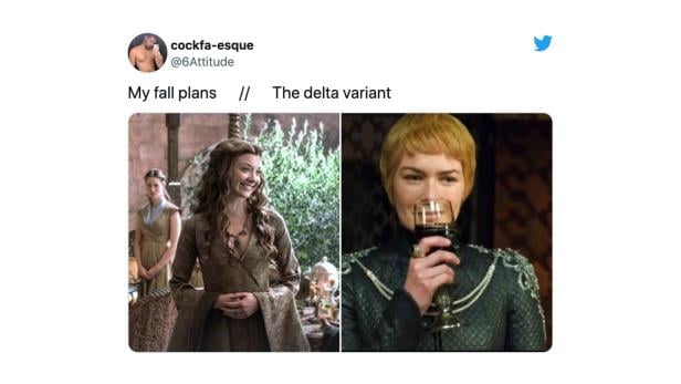 "Meine Herbst-Pläne vs. Delta-Variante": Die besten Film-Memes