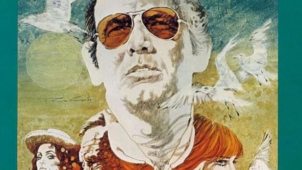 Das Poster für „Harry O“ zeigt Harry Orwell mit Sonnenbrille, umgeben von Frauen und Möwen.