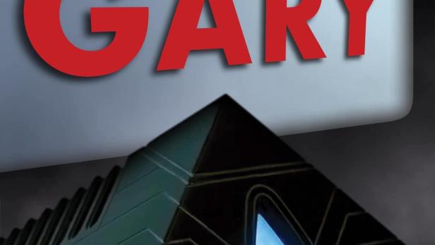 Das Filmplakat für „Gary“ von Michael Rognlie zeigt den Filmtitel in roten Buchstaben.