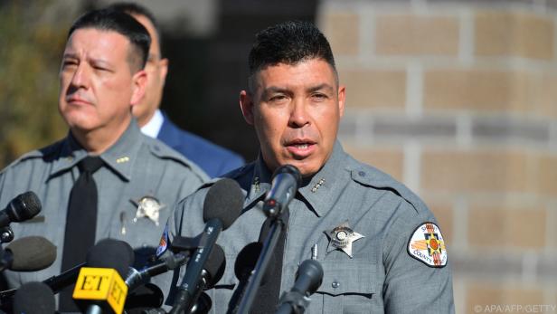 Sheriff Mendoza berichtete vom Fund eines Bleiprojektils