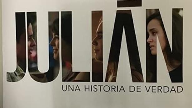 Das Filmplakat für „Julián: Eine wahre Geschichte“ von Roma Films.