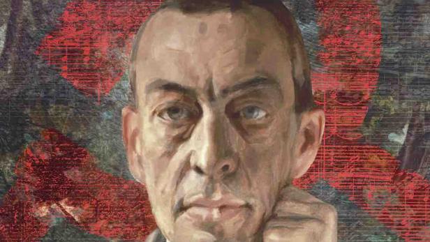 Das Filmplakat zu „Rachmaninoff Revisited“ zeigt ein Porträt des Komponisten.